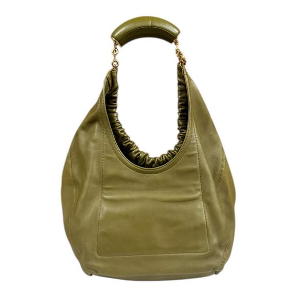 Pre-owned Loewe Squeeze Bag Medium Shoulder Bag, A914Q37X01, Green, Women's - Picture 3 of 11